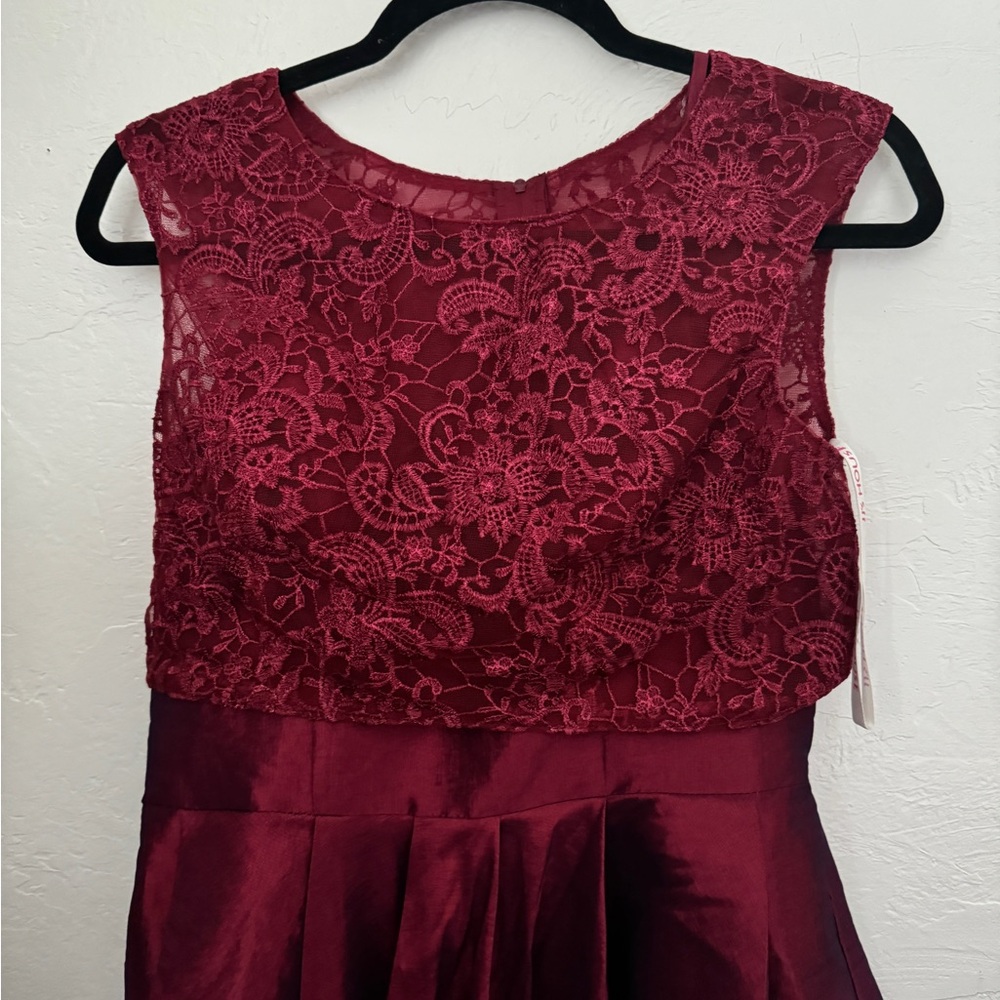 JJ’S House Burgundy Dress